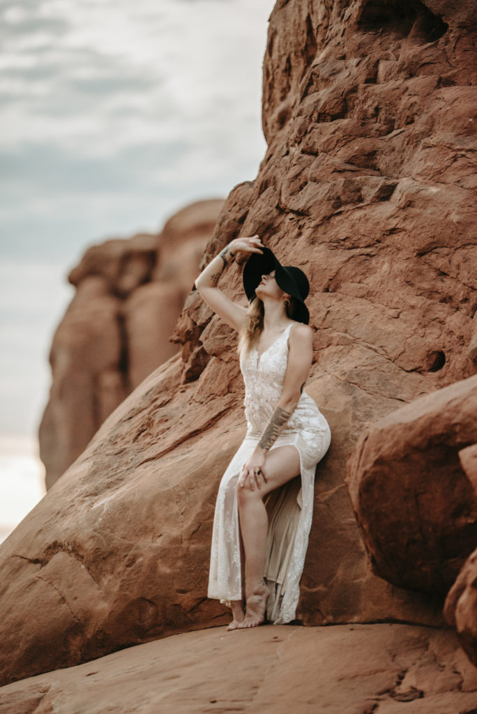 Arches National Park bridal session 