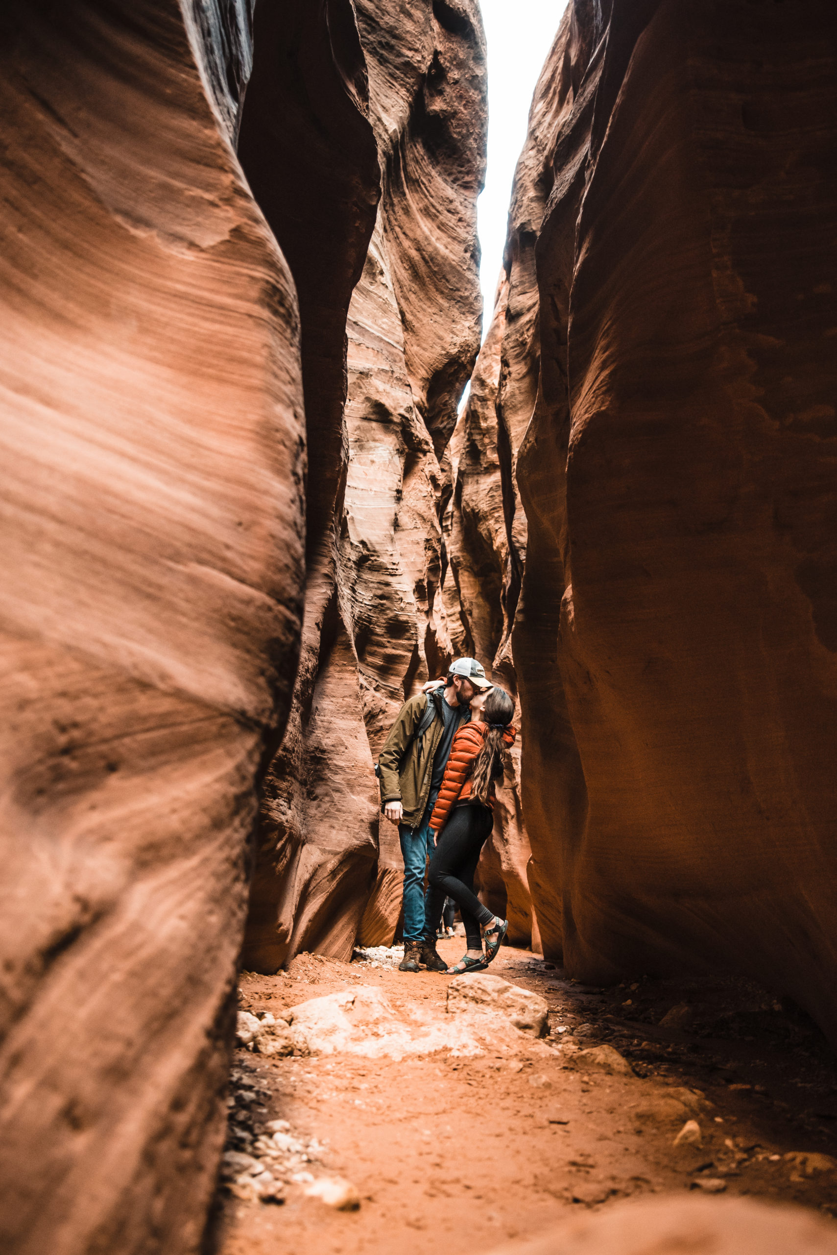 Utah Slot Canyon Elopement Photographer and Videographer